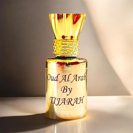 TIJARAH Oud Al Arab Attar, Non-Alcoholic Roll-On Perfume Oil, Long Lasting (12ml)