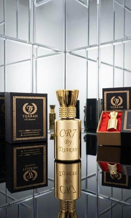 Tijarah CR7 Roll-on Attar Perfume Oil, Long Lasting, Non-Alcoholic, 12ml