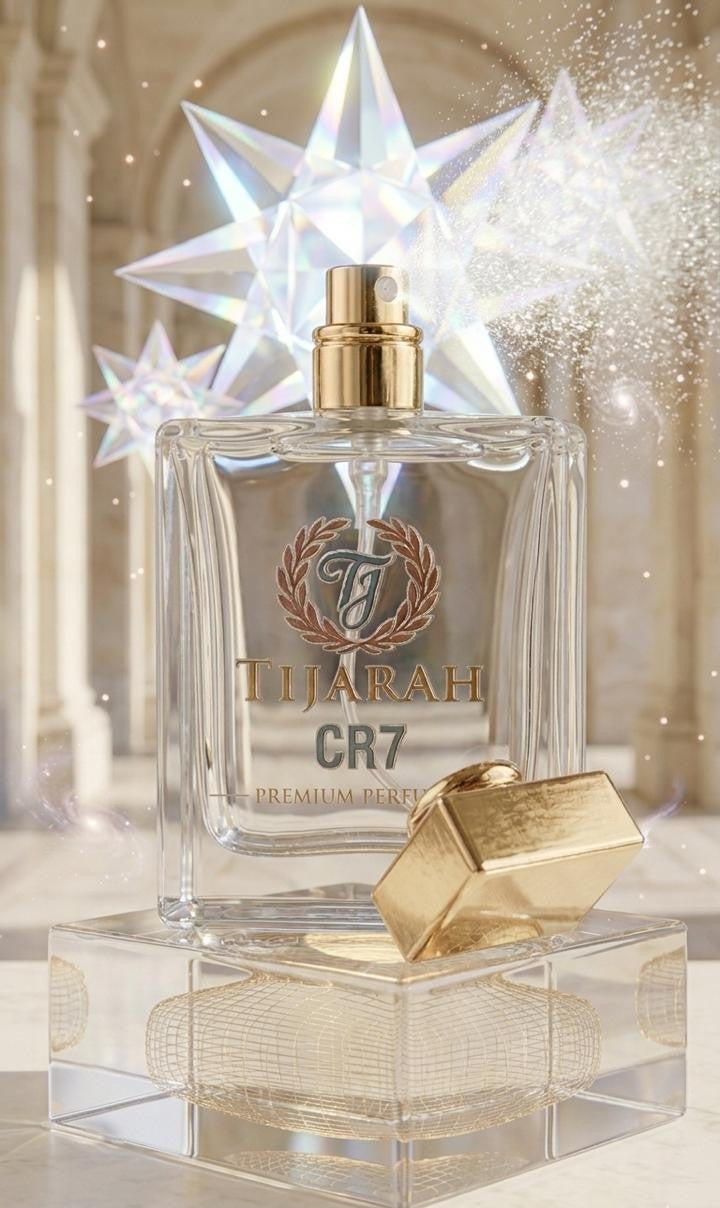 Tijarah CR7 Long Lasting Perfume for Unisex - Extrait de Parfum- 50ml