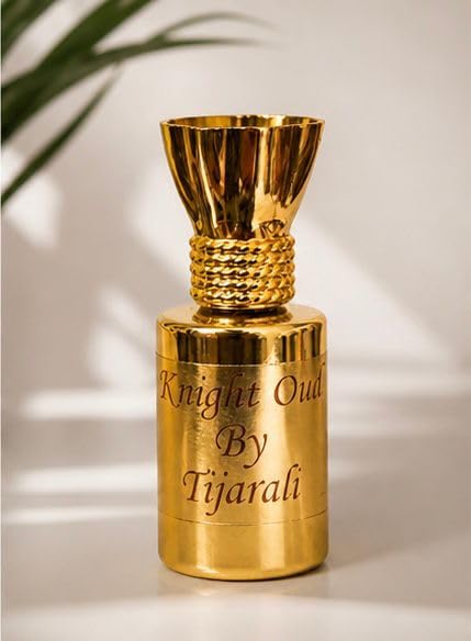 Tijarah Knight Oud Attar - Unisex - Long Lasting Non-Alcoholic Roll on Attar (12ml)