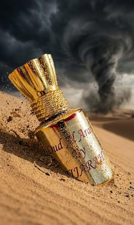 TIJARAH Oud Al Arab Attar, Non-Alcoholic Roll-On Perfume Oil, Long Lasting (12ml)