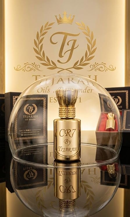 Tijarah CR7 Attar, Non-Alcoholic Roll-on Perfume Oil, Long Lasting, 6ml