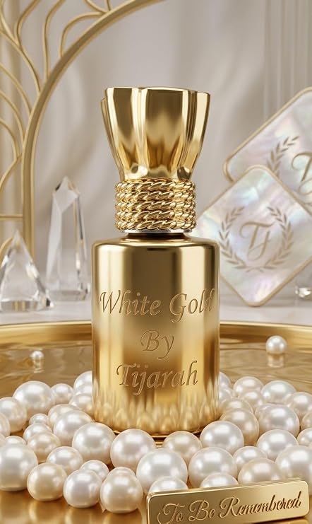 Tijarah White Gold - Long Lasting Non-Alcoholic - Roll on Attar - (6ml)