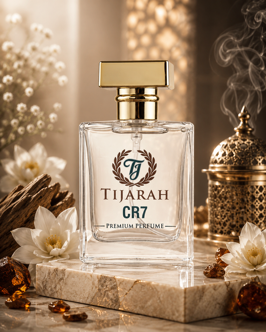Tijarah CR7 Long Lasting Perfume for Unisex - Extrait de Parfum- 50ml