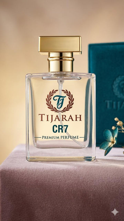 Tijarah CR7 Long Lasting Perfume for Unisex - Extrait de Parfum- 50ml