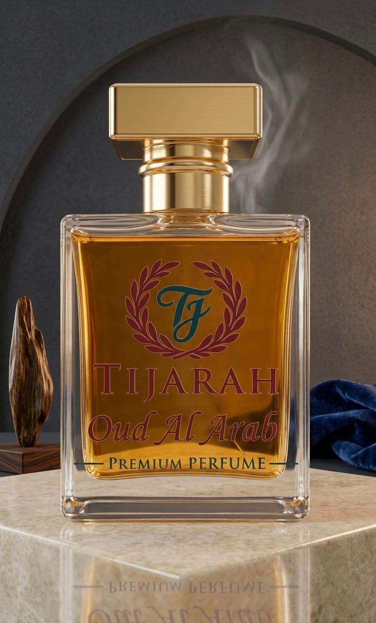Tijarah Oud Al Arab Long Lasting Perfume for Unisex - Extrait de Parfum- 50ml