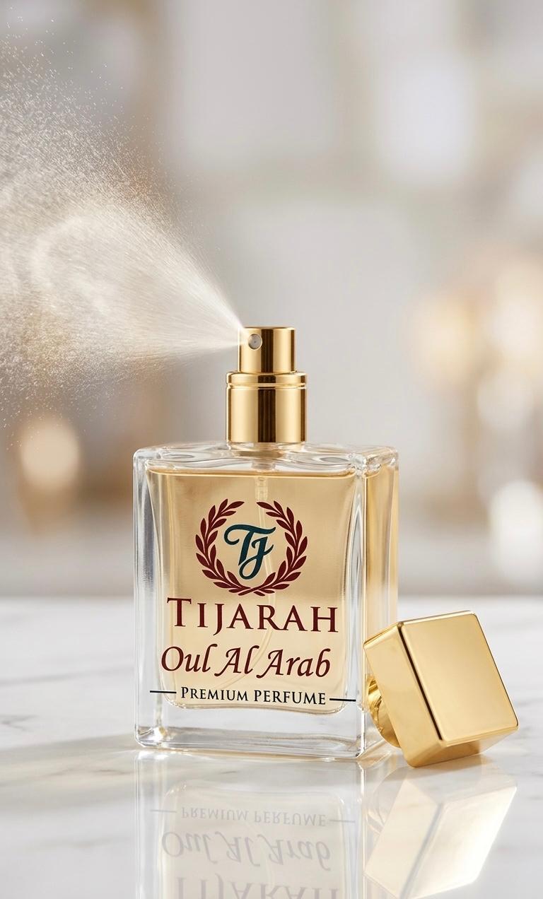 Tijarah Oud Al Arab Long Lasting Perfume for Unisex - Extrait de Parfum- 50ml
